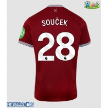West Ham United Tomas Soucek #28 Hjemmedrakt 2025-26 Kortermet